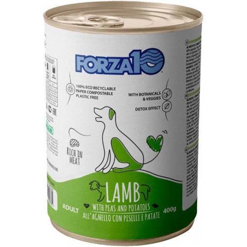Forza 10 Maintenance with Lamb with Peas and Potatoes.