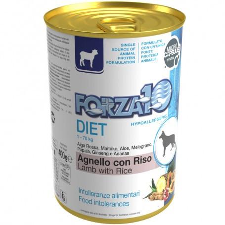 Forza 10 Patè Diet Lamb and Rice.