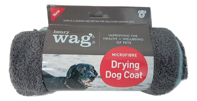Henry Wag Microfibre Drying Coat - Targa Pet Shop