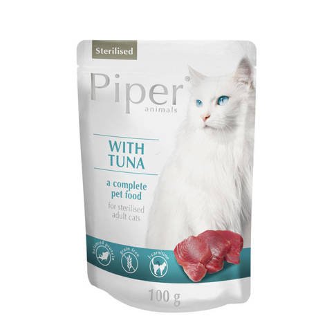 Piper Cat With Tuna Sterilised Wet Food
