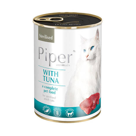 Piper Cat With Tuna Sterilised Wet Food