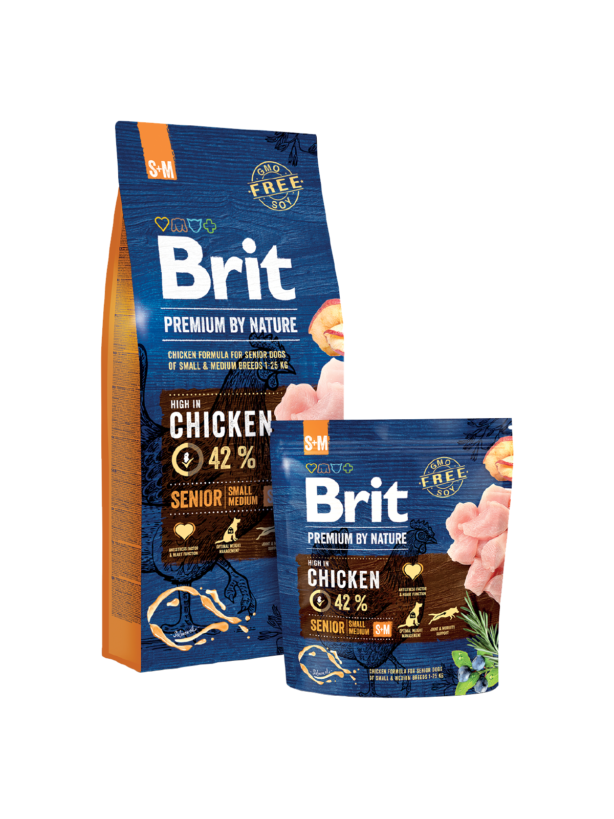 Brit Premium by Nature Senior Small/Medium - Targa Pet Shop