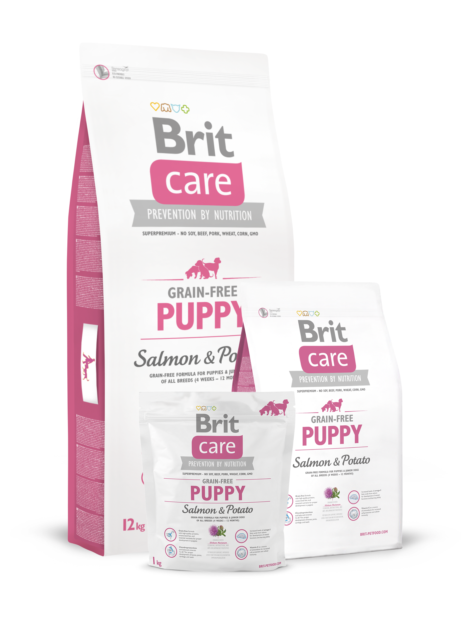 Brit Care Grain-Free Puppy Salmon & Potato - Targa Pet Shop