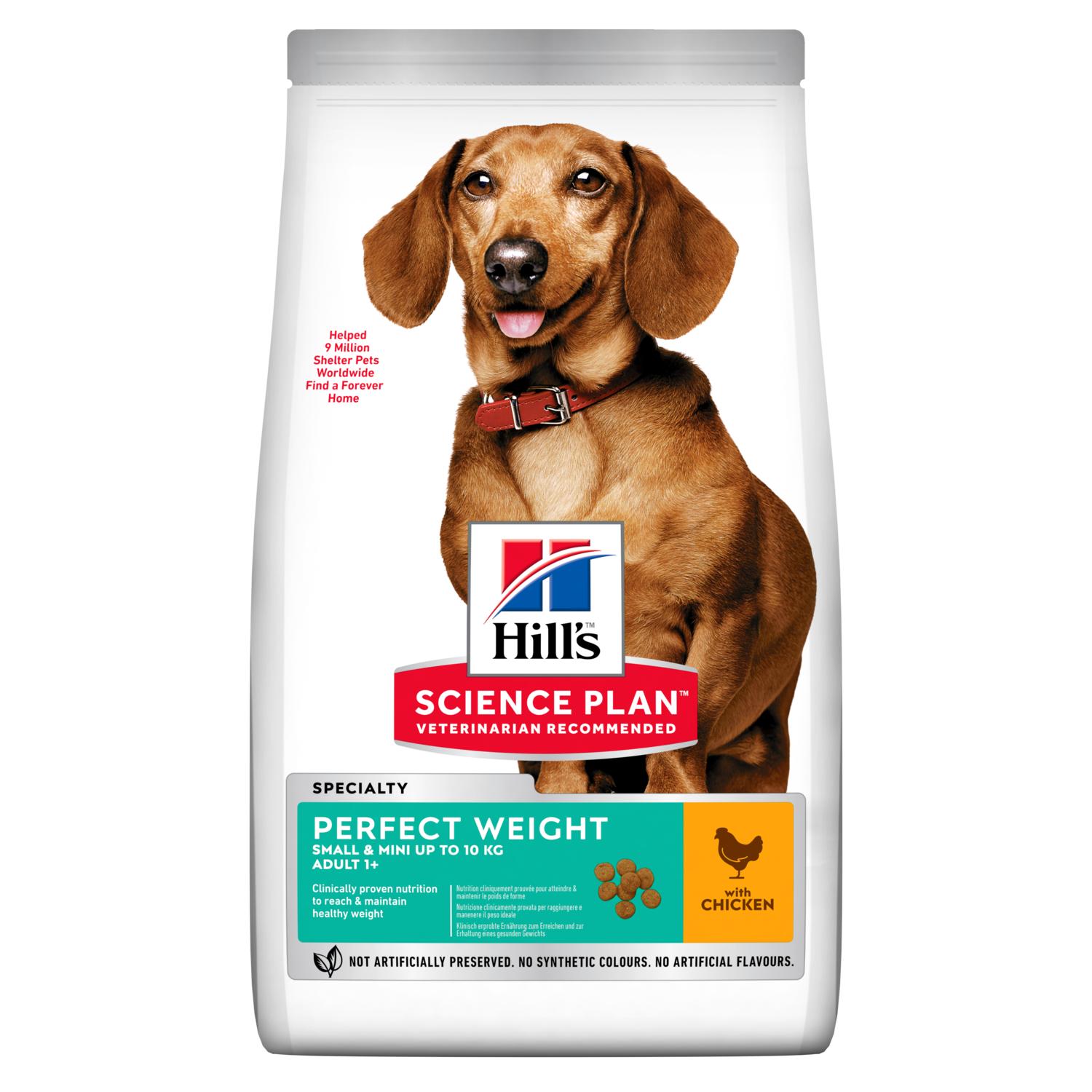 HILL S SCIENCE PLAN Perfect Weight Small Mini Adult Dog Food