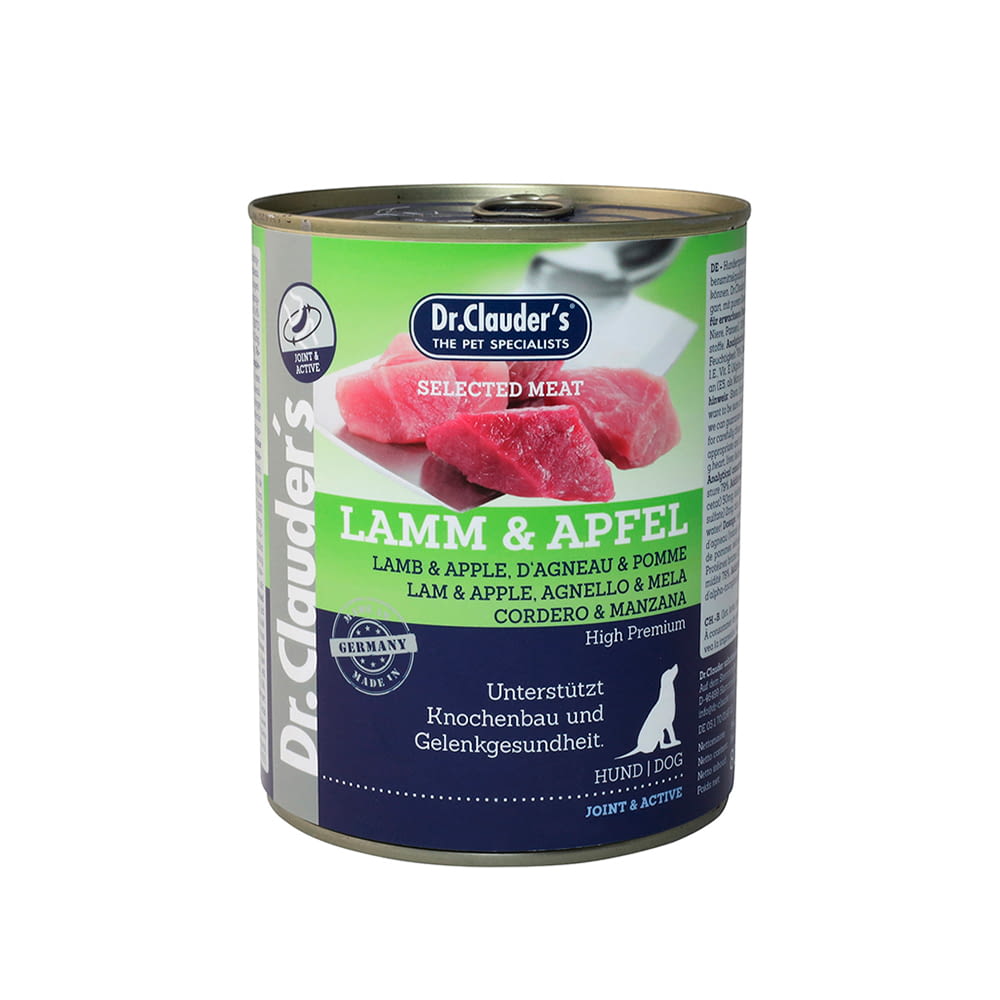 Dr. Clauder's Dog Wet Sel. Joint&Art Lamb And Apple – 5kg