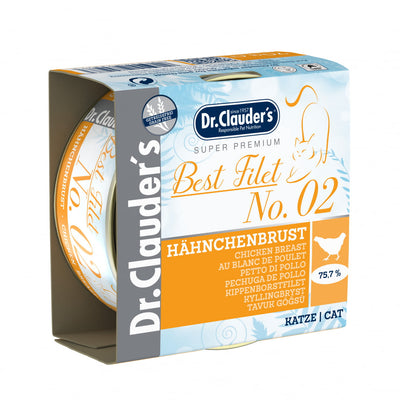 Dr. Clauder's No. 2 Chicken Breast 70G Tin