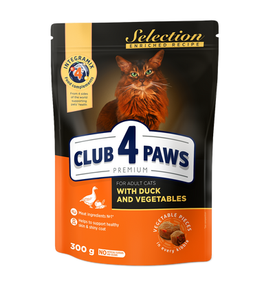 CLUB 4 PAWS Premium "With Duck & Veg"