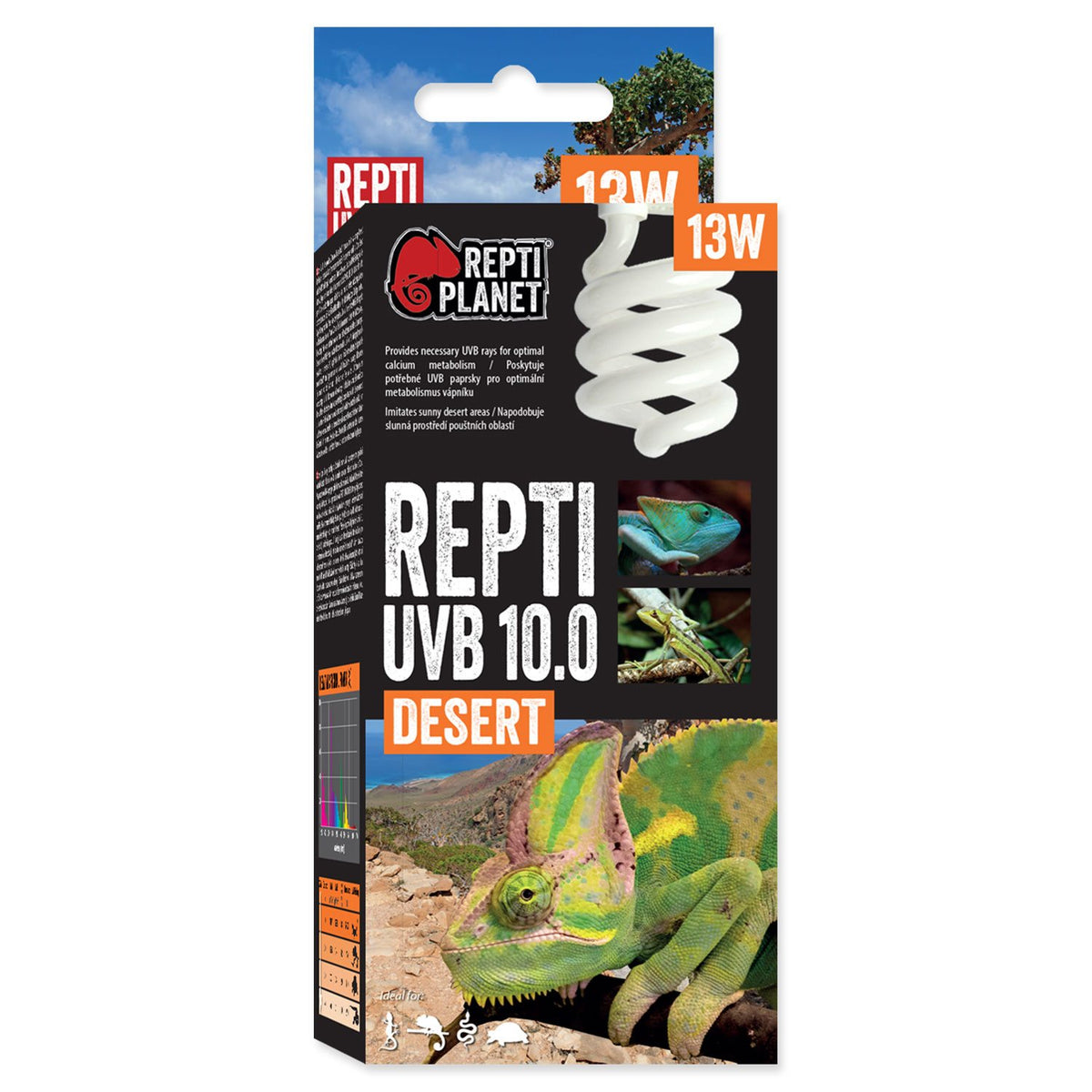 Repti Planet UVB 10.0 Compact Reptile Bulb 13W