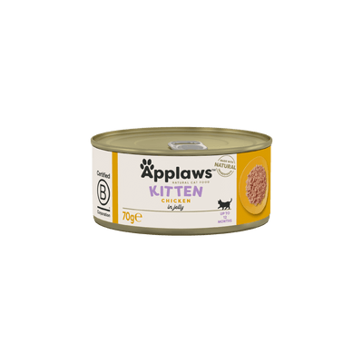 Applaws Kitten Chicken in Jelly 70g product packaging