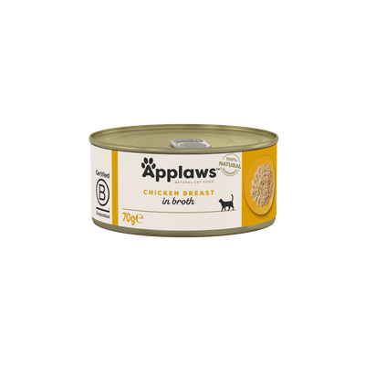 Applaws Chicken Breast in Broth 70g