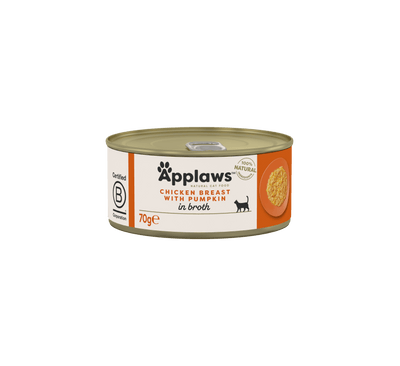 Applaws Chicken Breast with Pumpkin in Broth 70g