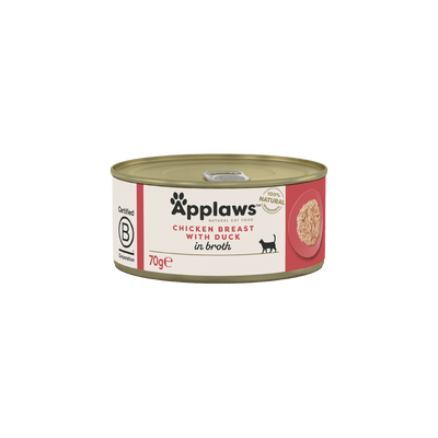 Applaws Chicken Breast with Duck in Broth 70g