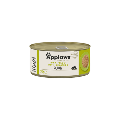 Applaws Tuna Fillet with Seaweed in Broth 70g