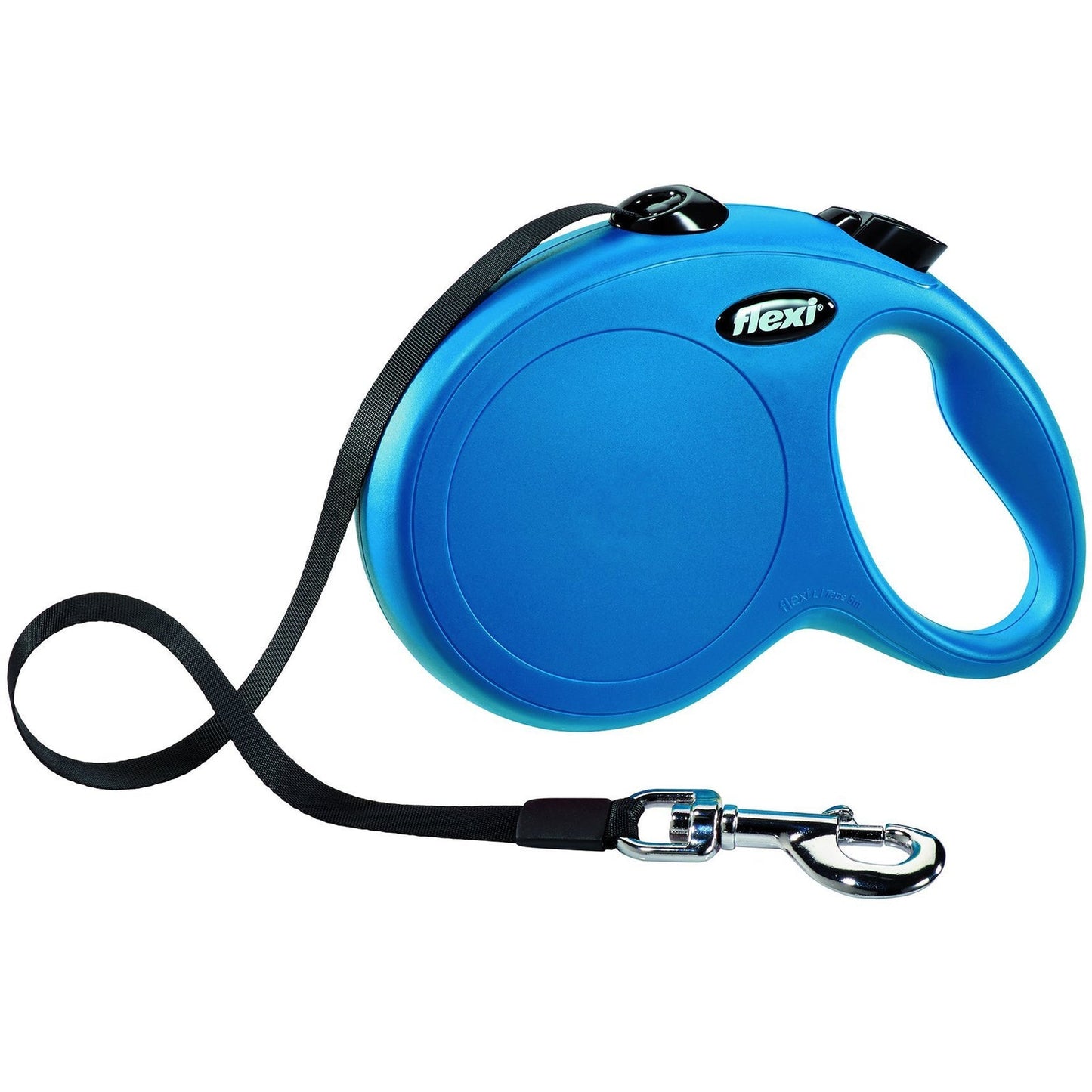 Trixie flexi New CLASSIC, tape leash, L: 5 m, blue