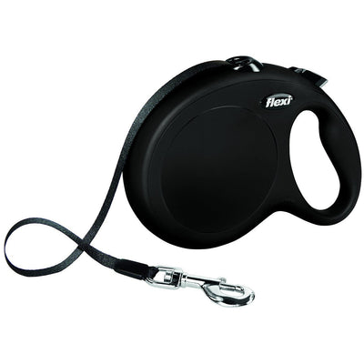 Trixie flexi New CLASSIC, tape leash, L: 8 m, black