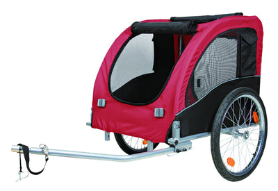 Trixie Bicycle trailer, L: 75 x 86 x 80 (145) cm, black/red