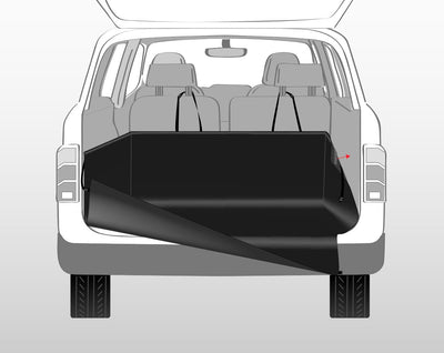 Trixie Car boot cover, 1.64 x 1.25 m, black