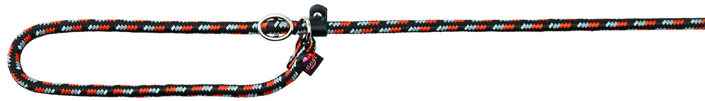 Trixie Mountain Rope retriever leash, S-M: 1.70 m/diam. 8 mm, black/orange