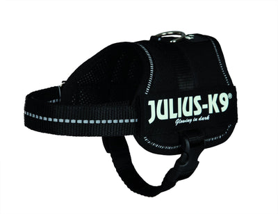 Trixie Julius-K9 Powerharness, Baby 2/XS-S: 33-45 cm, black