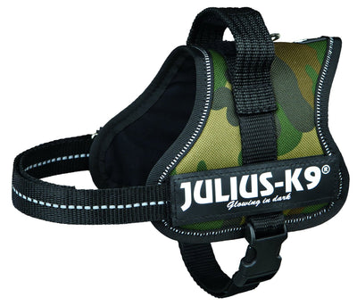 Trixie Julius-K9 Powerharness, Mini-Mini/S: 40-53 cm, camouflage