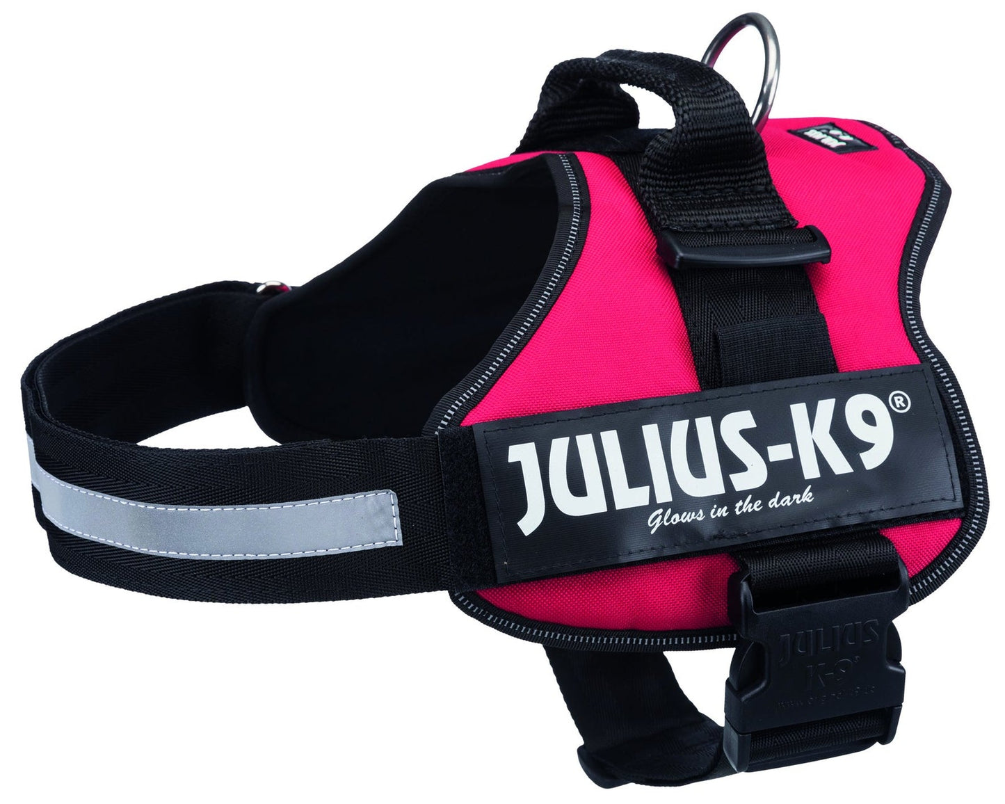 Trixie Julius-K9 Powerharness, 1/L: 66-85 cm, red