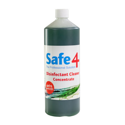 Safe4: Disinfectant Cleaner 1ltr