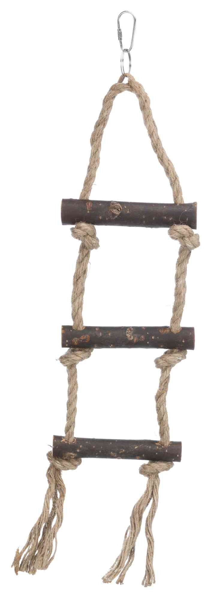 Trixie Natural Living rope ladder, 3 rungs/40 cm