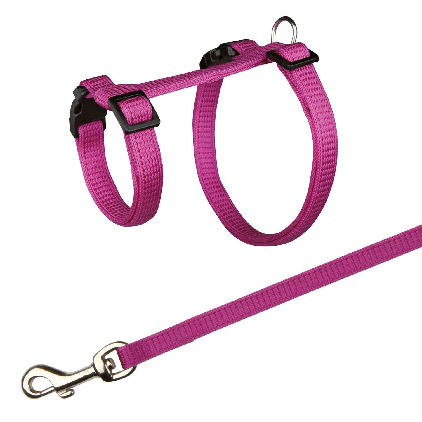 Trixie Harness with leash for rabbits, nylon, 25ƒ??44 cm/10 mm, 1.25 m