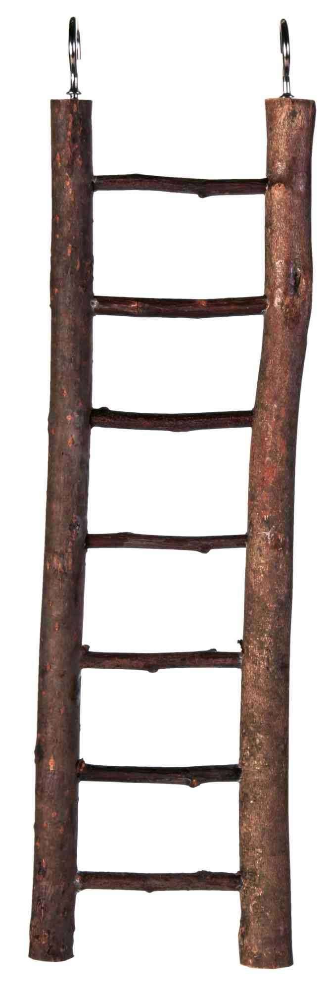 Trixie Natural Living wooden ladder, 7 rungs/30 cm