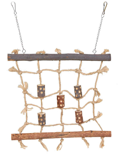 Trixie Natural Living rope climbing wall, 27 x 24 cm