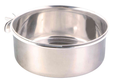 Trixie Stainless steel bowl with screw attachment, 900 ml/diam. 14 cm