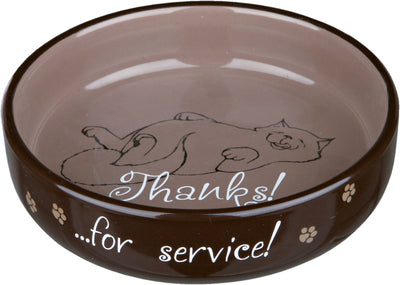 Trixie Cat bowl for short-nosed breeds, ceramic, 0.3 l/Ç÷ 15 cm