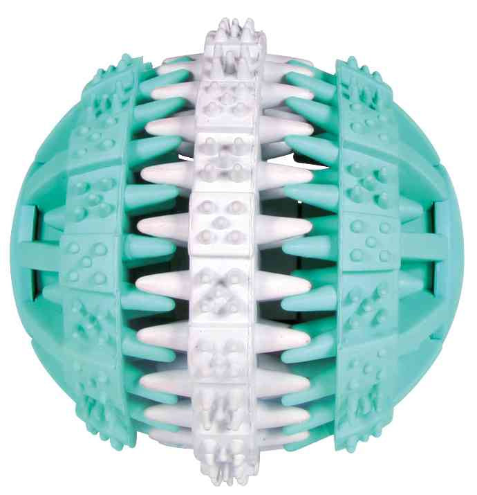 Trixie Denta Fun ball, mint flavour, natural rubber, Ã‡Ã· 7 cm