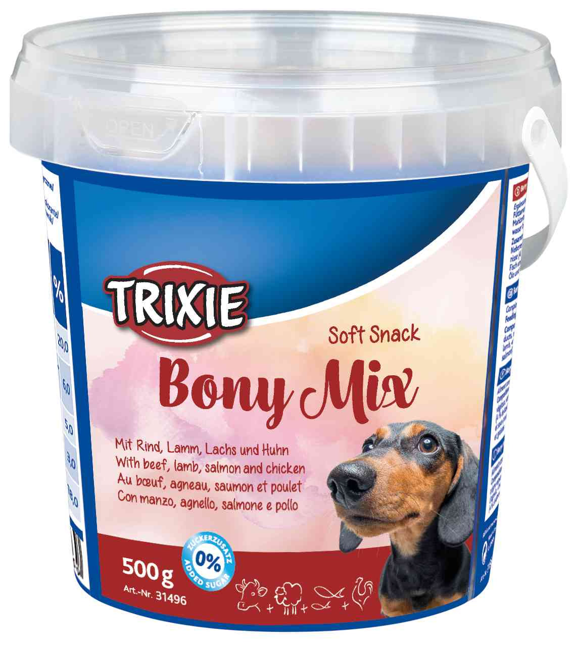 Trixie Soft Snack Bony Mix, 500 g