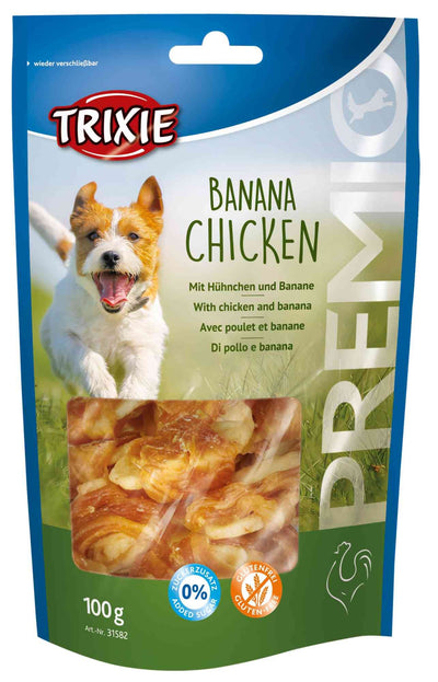 Trixie PREMIO Banana Chicken, 100 g