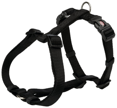 Trixie Premium H-harness, L: 60-87 cm/25 mm, black