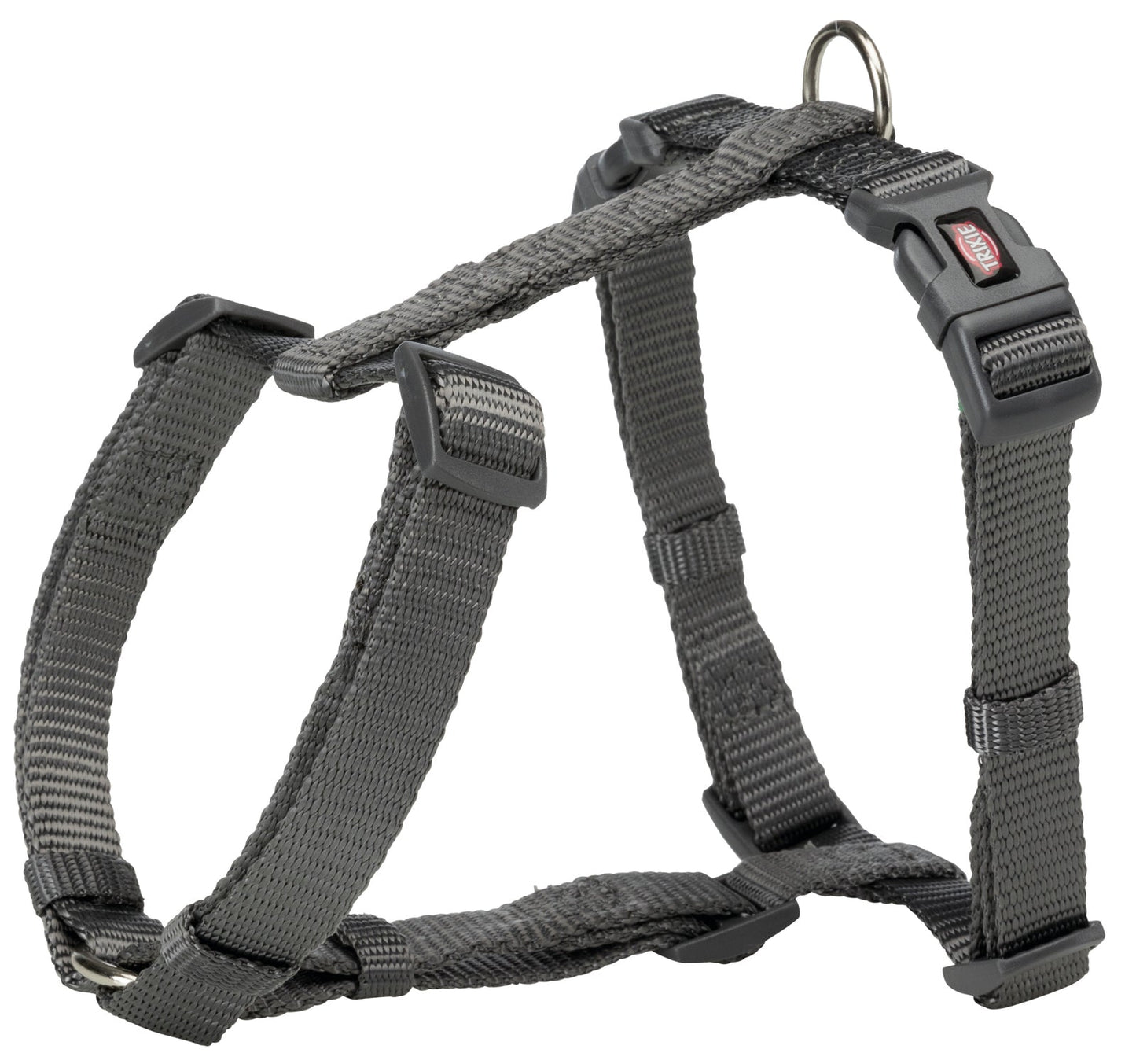 Trixie Premium H-harness, XXS-XS: 20-32 cm/10 mm, graphite