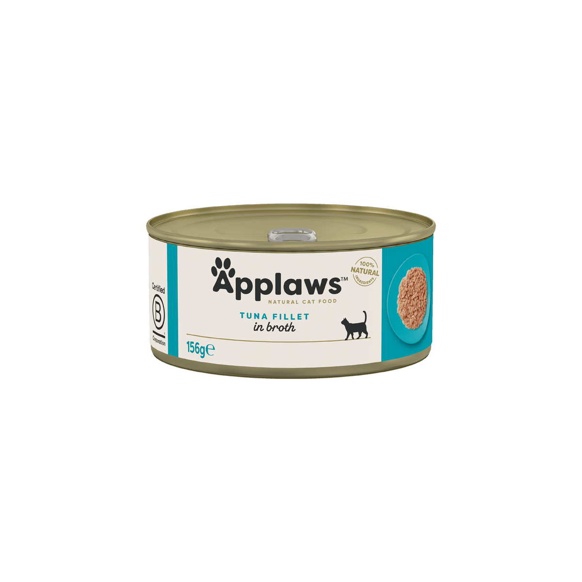 Applaws Tuna Fillet in Broth Tin 156g