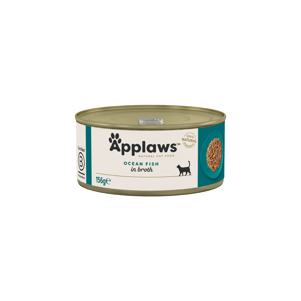 Applaws Ocean Fish in Broth Tin 156g