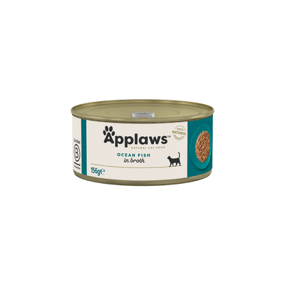 Applaws Ocean Fish in Broth Tin 156g