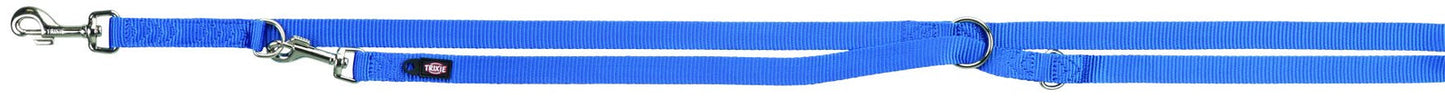 Trixie Premium adjustable leash, L-XL: 2.00 m/25 mm, royal blue