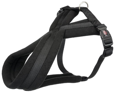 Trixie Premium touring harness, XS-S: 30-55 cm/15 mm, black