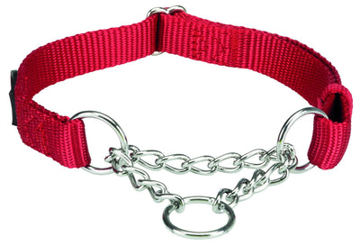 Trixie Premium choke, S-M: 30-40 cm/15 mm, red