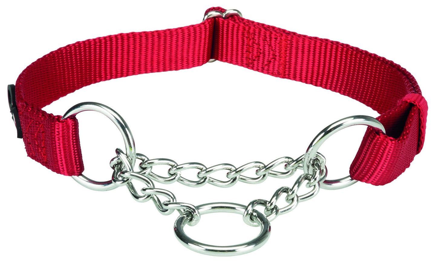 Trixie Premium choke, M-L: 35-50 cm/20 mm, red