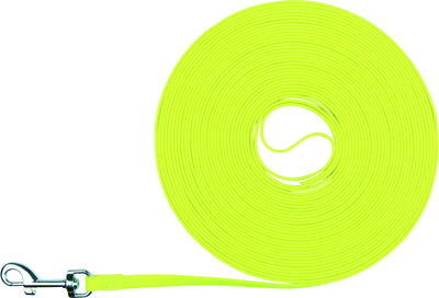 Trixie Easy Life tracking leash, 10 m/13 mm, neon yellow