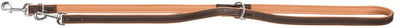 Trixie Active Comfort adjustable leash, M-L: 2.00 m/25 mm, brown/light brown
