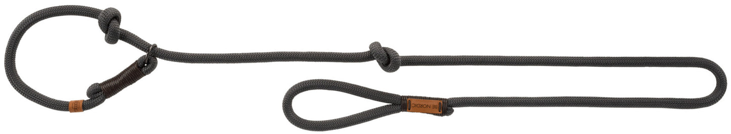 Trixie BE NORDIC retriever leash, S-M: 1.70 m/diam. 8 mm, dark grey/brown