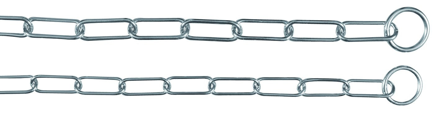 Trixie Long link choke chain, 78 cm/4.0 mm