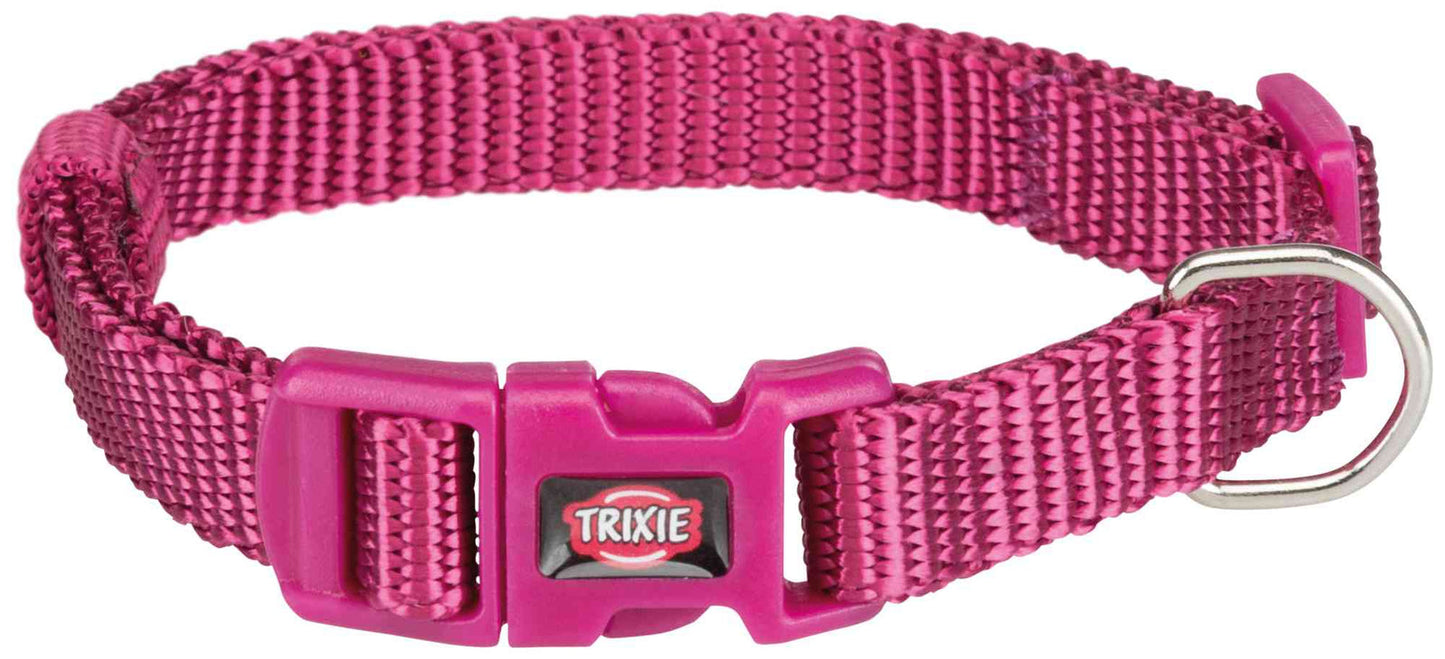 Trixie Premium collar, XS-S: 22-35 cm/10 mm, orchid