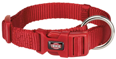 Trixie Premium collar, L-XL: 40-65 cm/25 mm, red